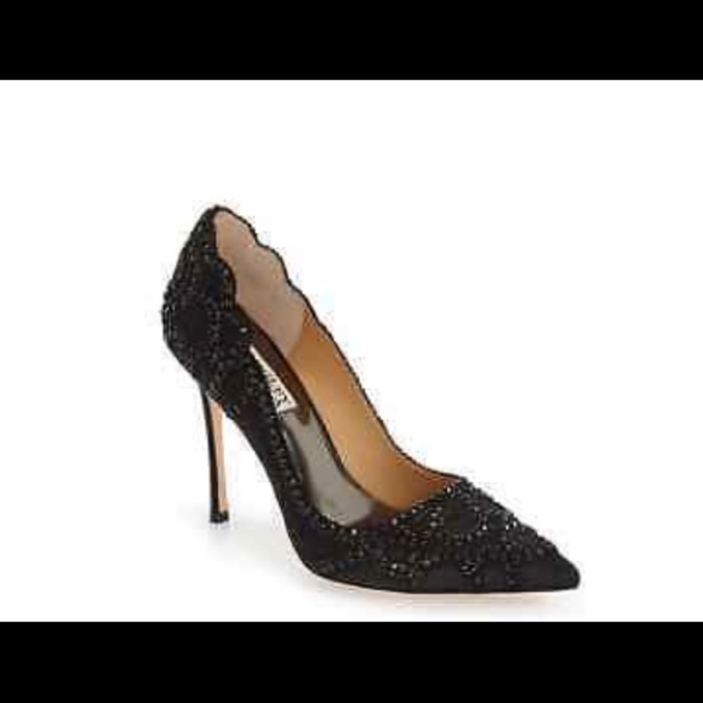 Badgley Mischka Black Rouge Dress Pump size 5